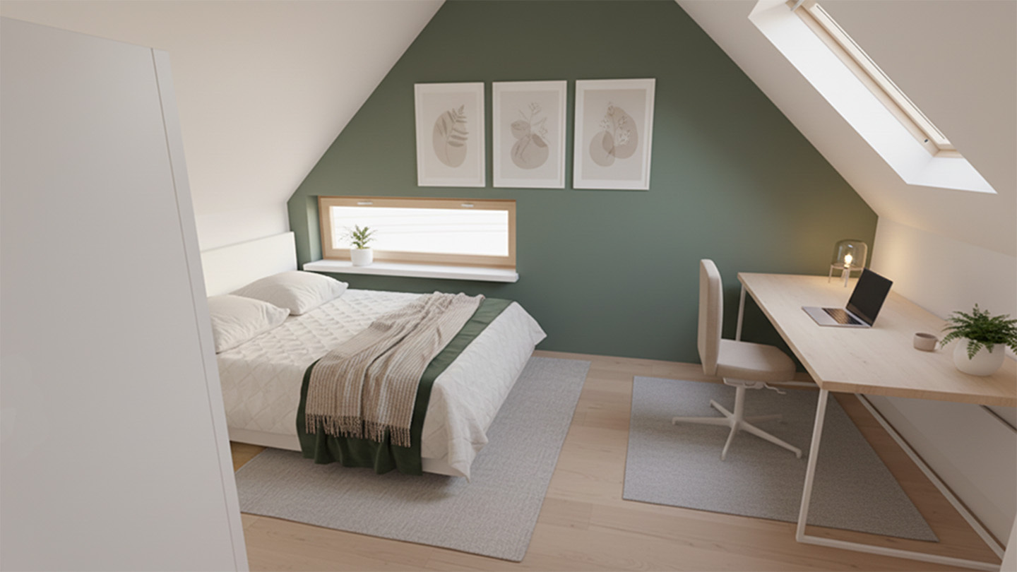 Wnętrze w stylu Skadynawskim - dom stodoła